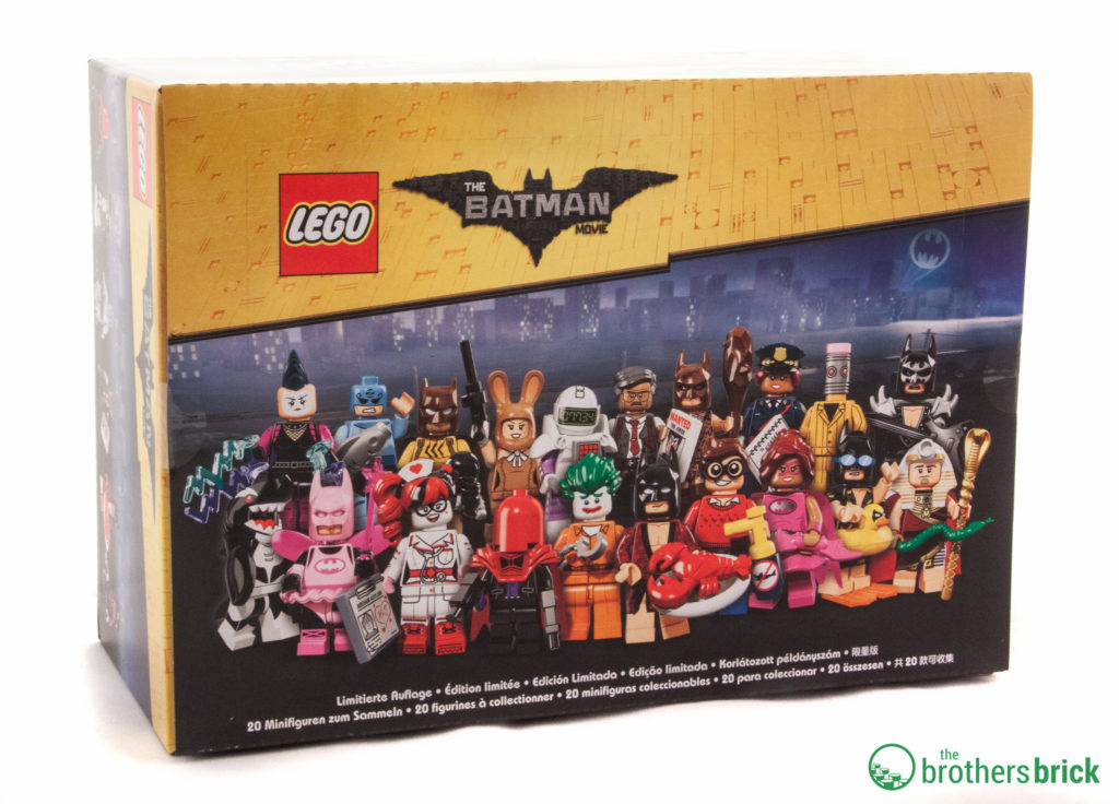 The LEGO Batman Movie Minifigure Series Box Art ©Brothers-Brick