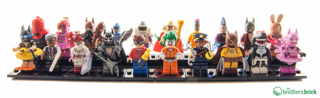 The LEGO Batman Movie Minifigure Series - Complete line up ©Brothers-Brick