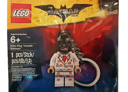 LEGO Kiss Kiss Tuxedo Batman Keychain
