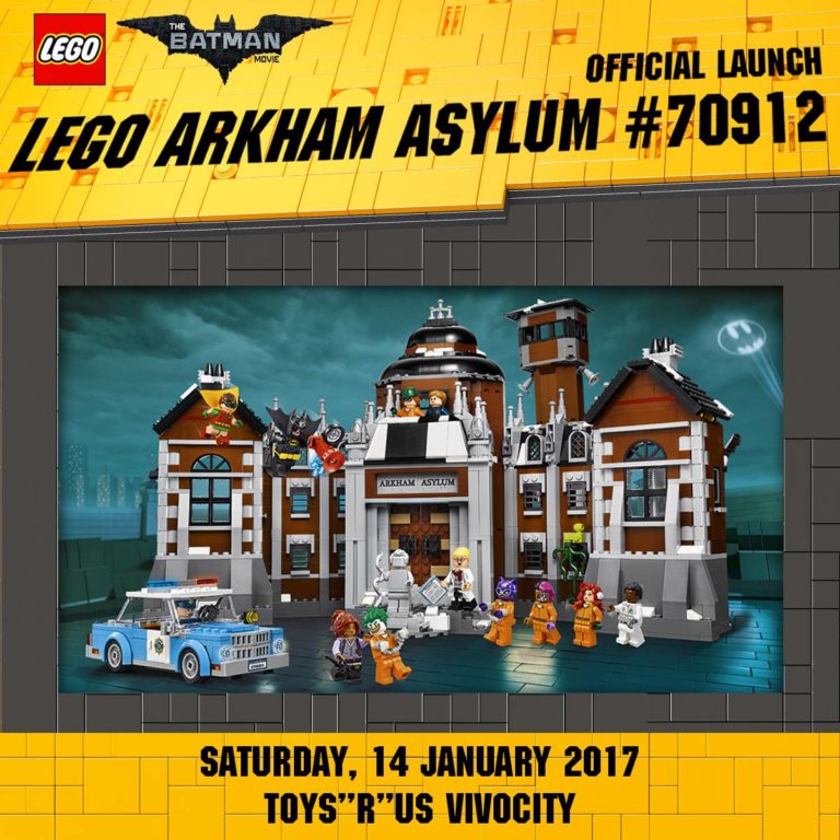 Brickfinder Exclusive Toys ‘R’ Us Arkham Asylum Set Launch Details