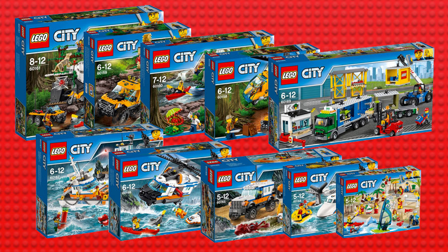 LEGO City Summer 2017 Sets official images