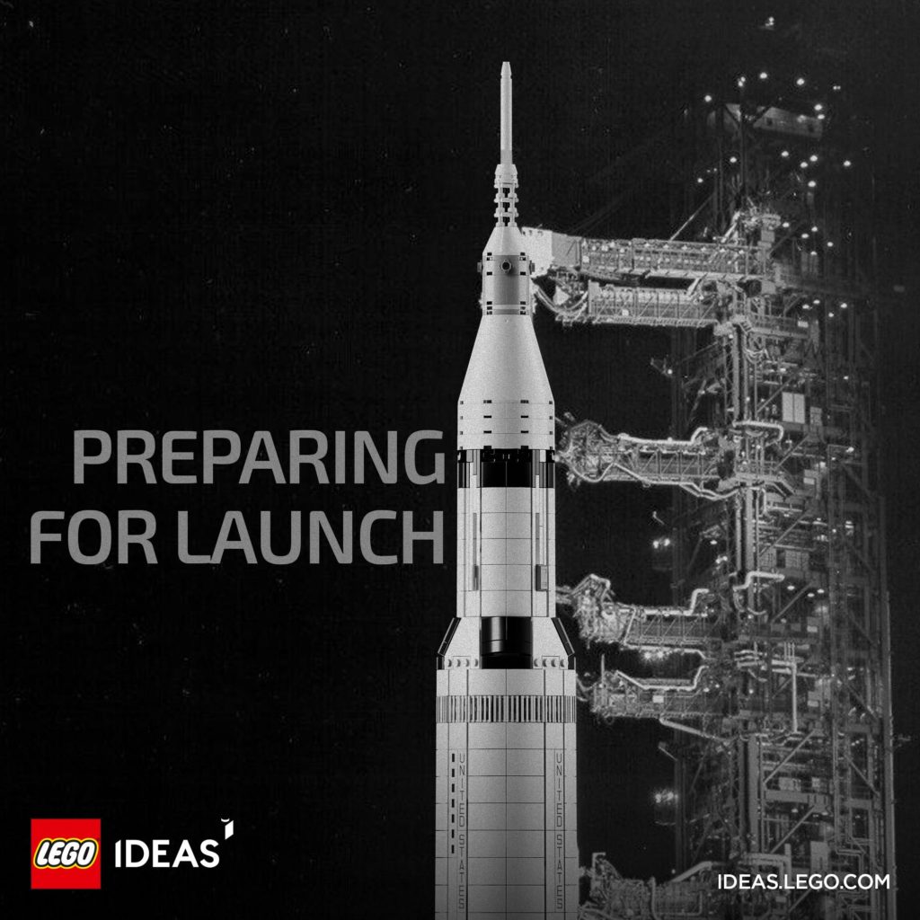 LEGO Ideas Apollo 11 Saturn-V Rocket
