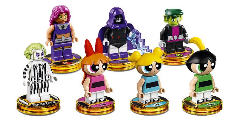 Brickfinder Lego Dimensions Powerpuff Girls Beetlejuice And Teen Titans Go Official Images