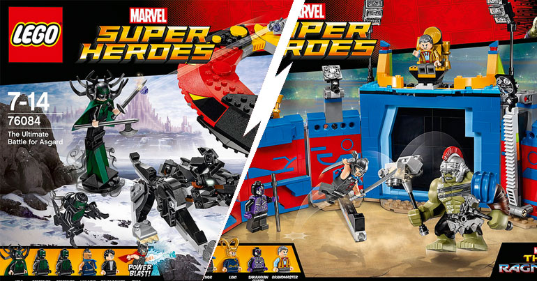 Halar microscópico Investigación Brickfinder - LEGO Thor: Ragnarok Sets First Look