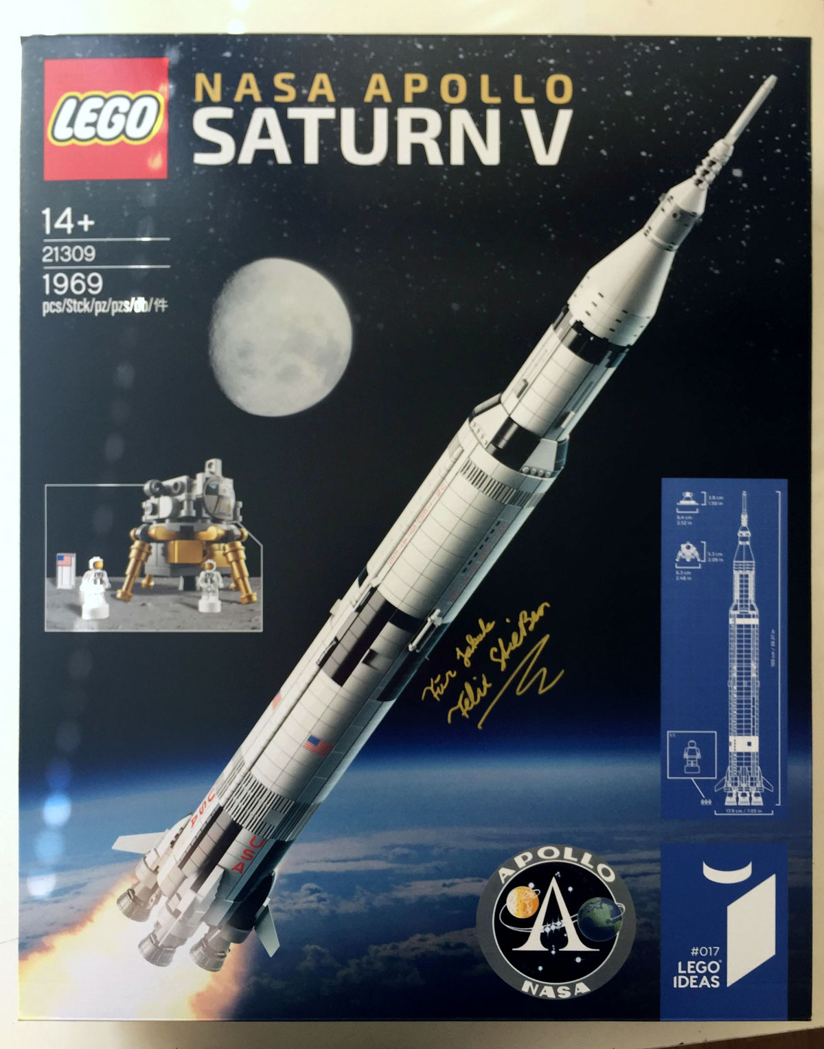 LEGO Ideas Saturn V Apollo Rocket