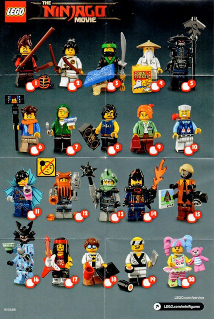 LEGO Ninjago Movie CMF 71019
