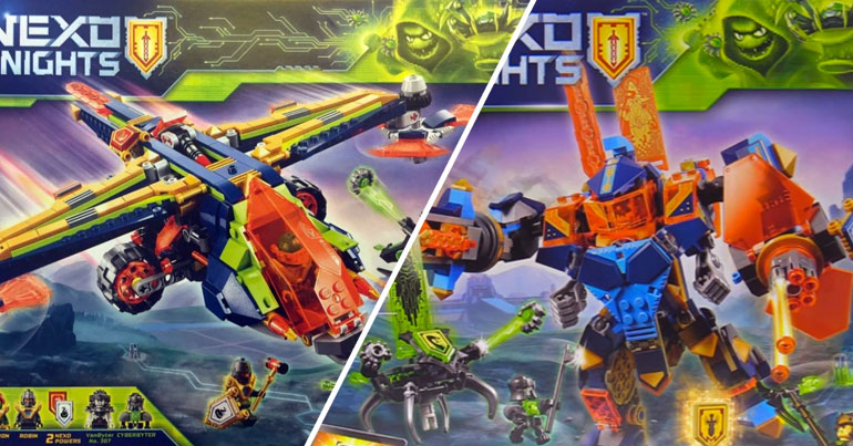 LEGO Nexo Knights 2018 sets