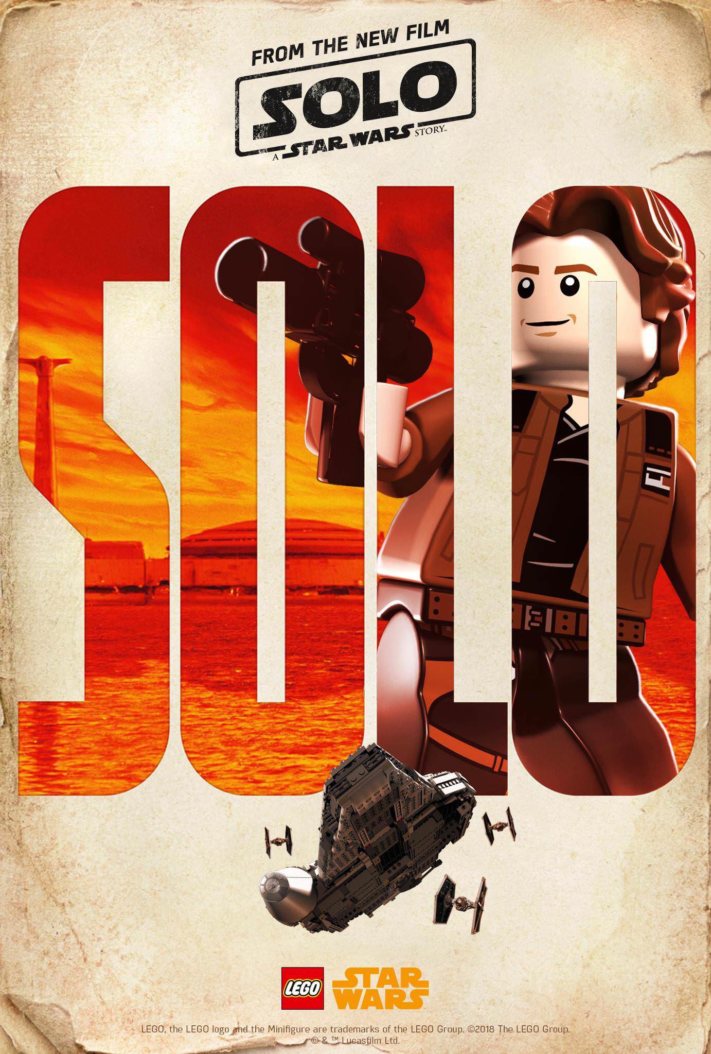 LEGO Solo: A Star Wars Story poster