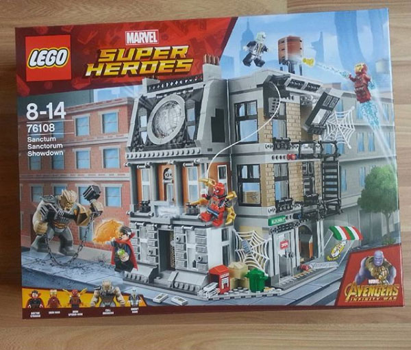 LEGO Marvel Super Heroes DOCTOR STRANGE Genuine  76108