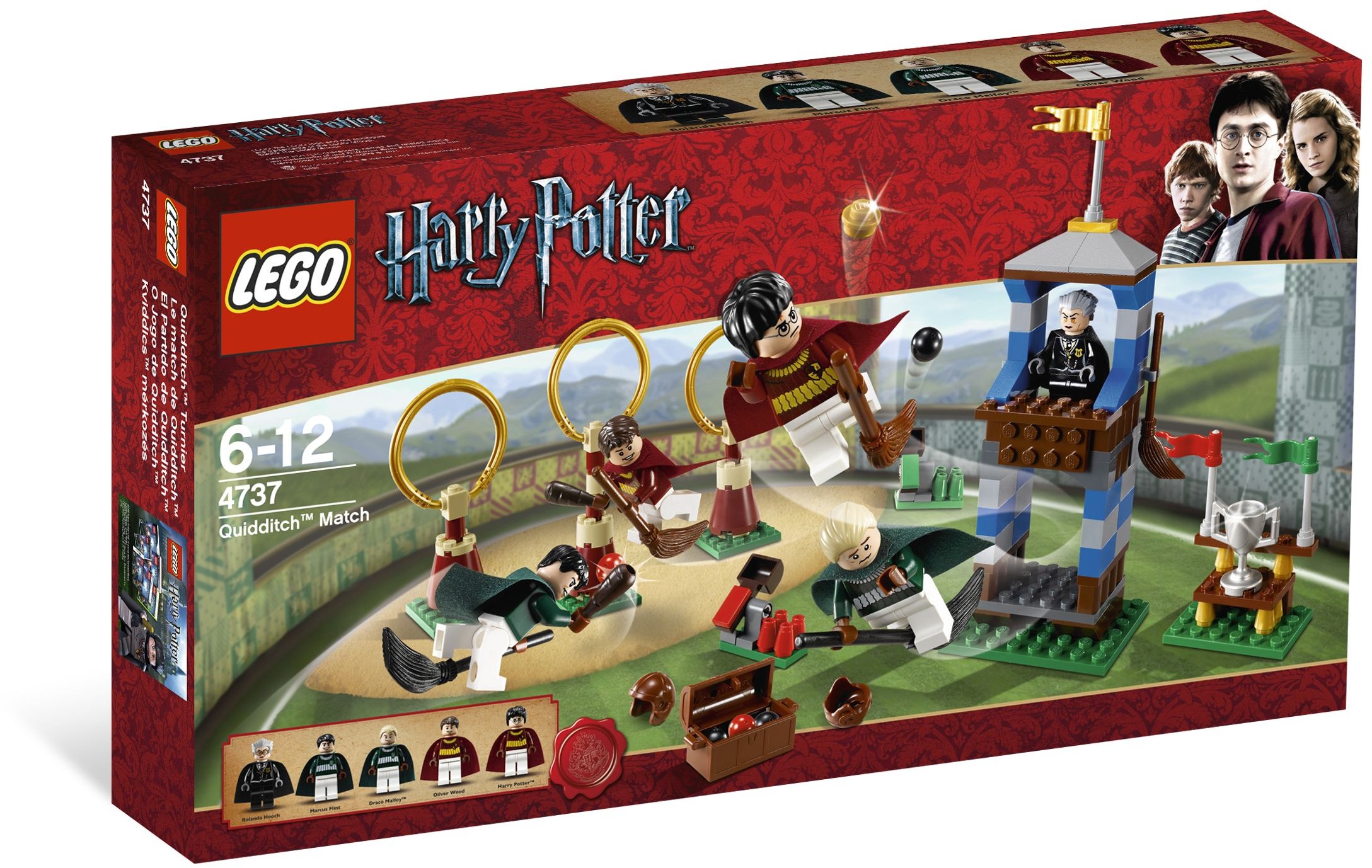 harry potter quidditch match building set