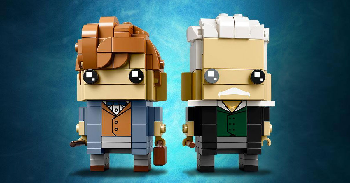 Brickfinder LEGO BrickHeadz Fantastic Beasts Newt Scamander