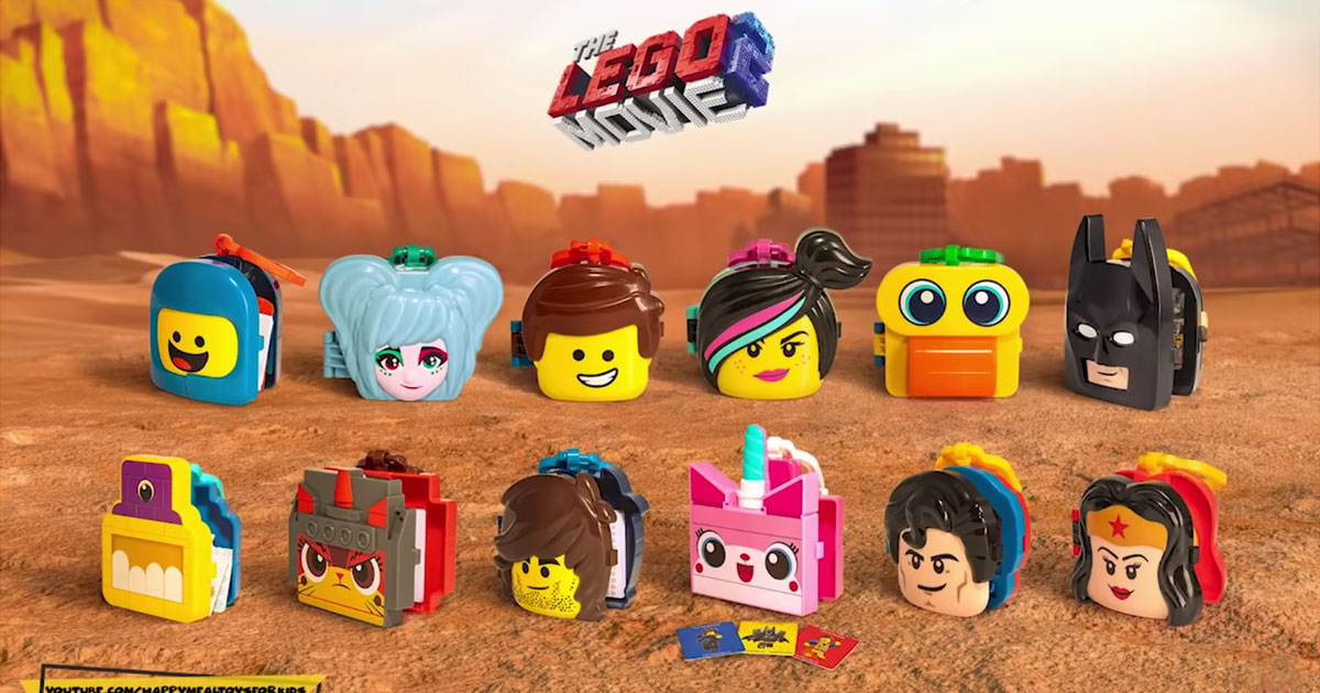 PICK YOUR FAVORITES! 2019 McDONALD'S THE LEGO MOVIE 2 HAPPY MEAL TOYS 