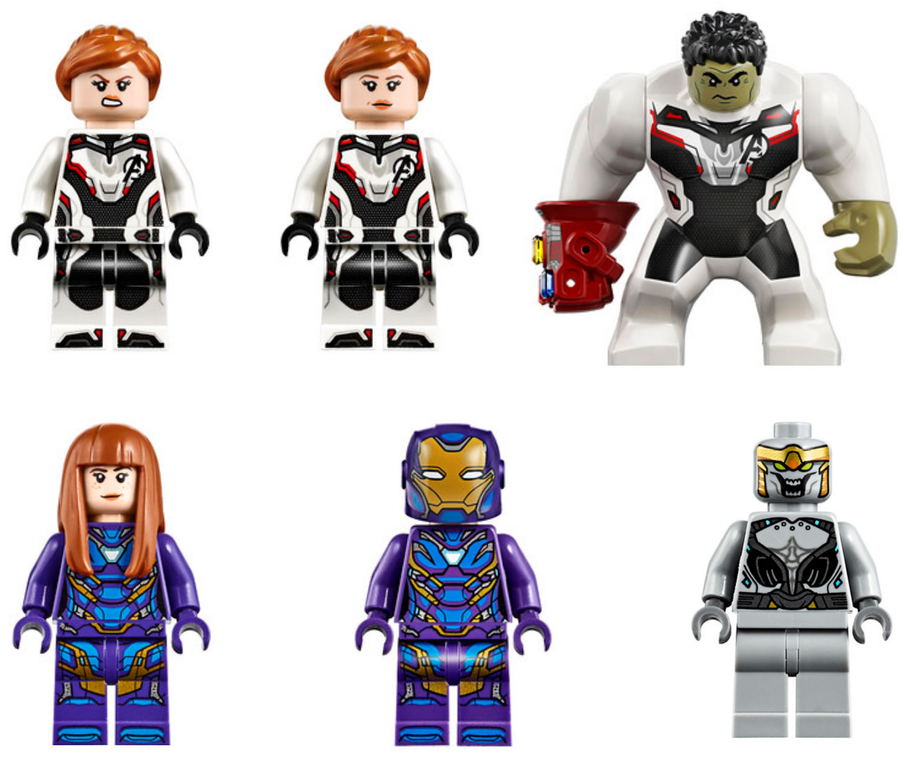 Pepper Potts Custom Minifiguren MOC Lego Toy Marvel Avengers Endgame WM740 