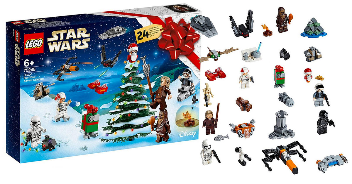 ligning dinosaurus pels Brickfinder - LEGO Star Wars Advent Calendar 2019 (75245) Revealed!