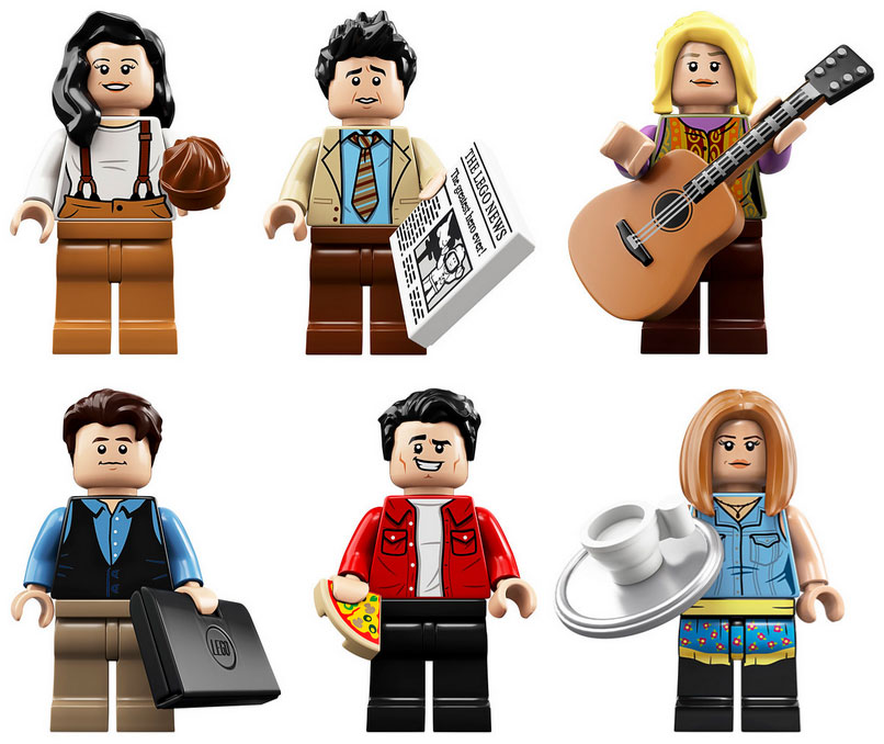 Phoebe Buffay minifigure NEW! Lego Ideas 21319 FRIENDS Central Perk