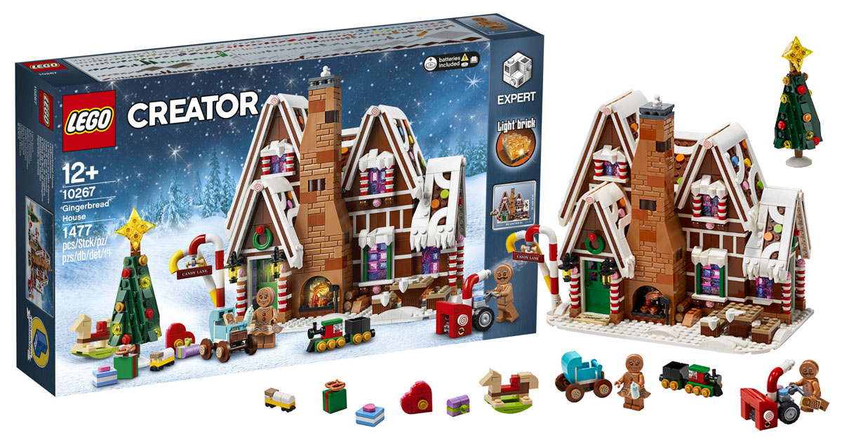 LEGO 10267 Creator Gingerbread House Officially Announced 1477 pieces