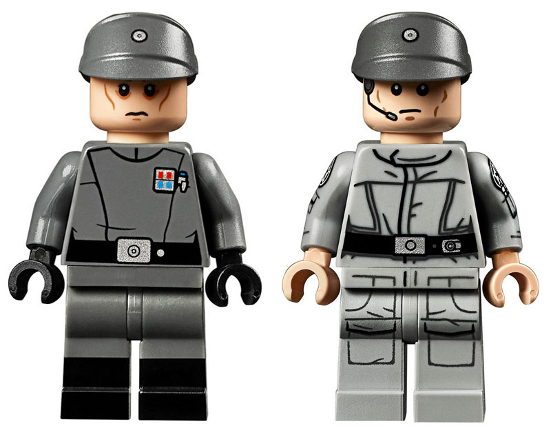 Figur Minifig Offizier ISD Crew UCS 75252 LEGO Star Wars Imperial Crewmember 