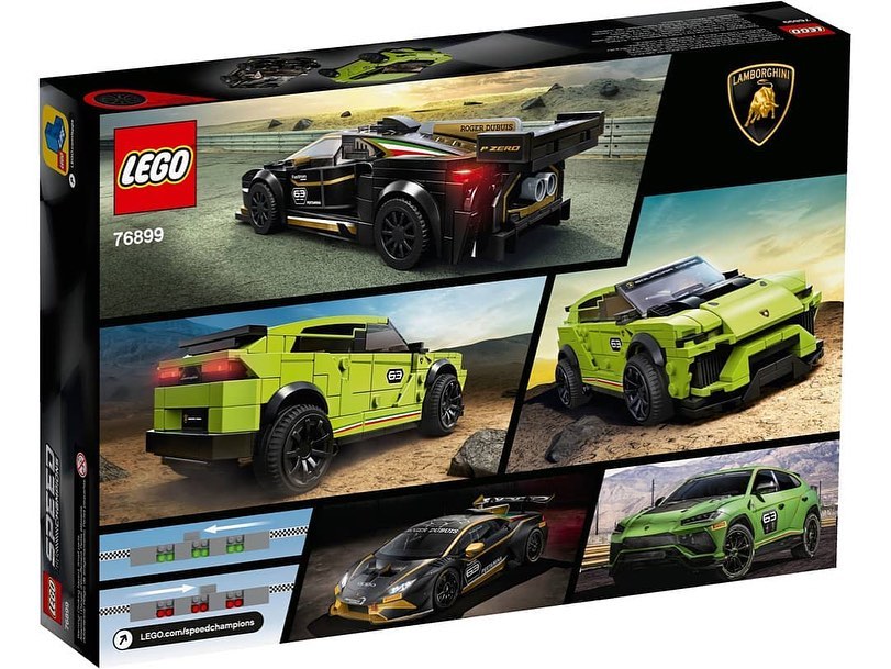 LEGO Speed Champions Lamborghini Huracán Super Trofeo EVO & Urus ST-X (76899) - 02