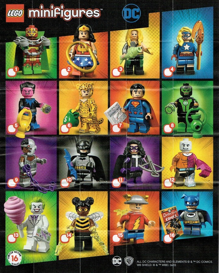Lego The Cheetah 71026 DC Super Heroes Series Minifigures 