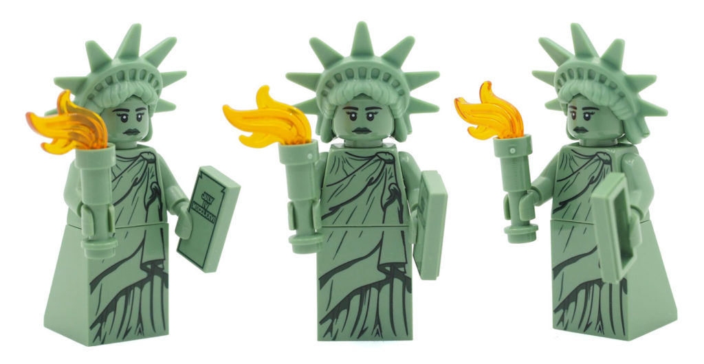 New Series 6 Lego Minifig Statue of Liberty 