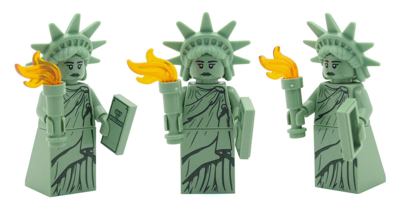 Brickfinder Review LEGO Statue of Liberty Minifigure (6296008)