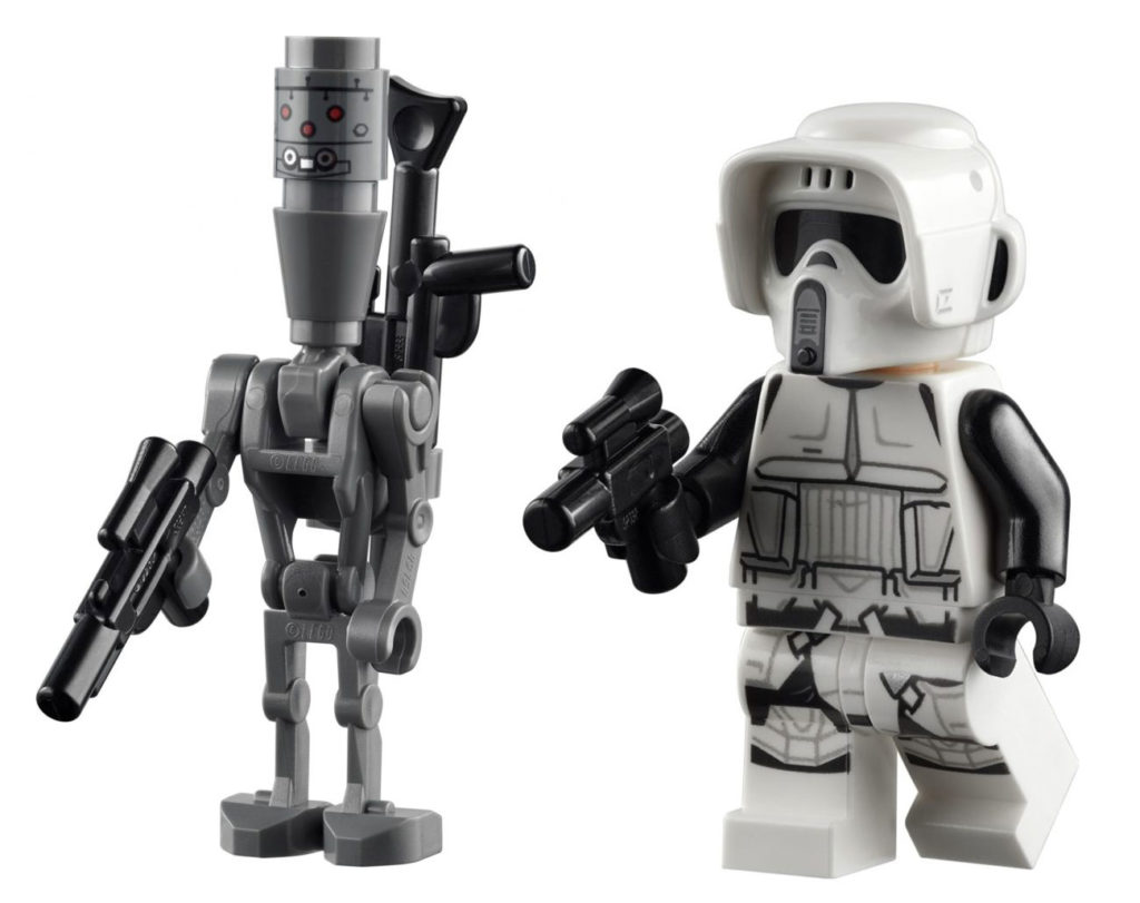 Scout Trooper LEGO Star Wars Figur Minifigur Mandalorian Razor Crest 75292 