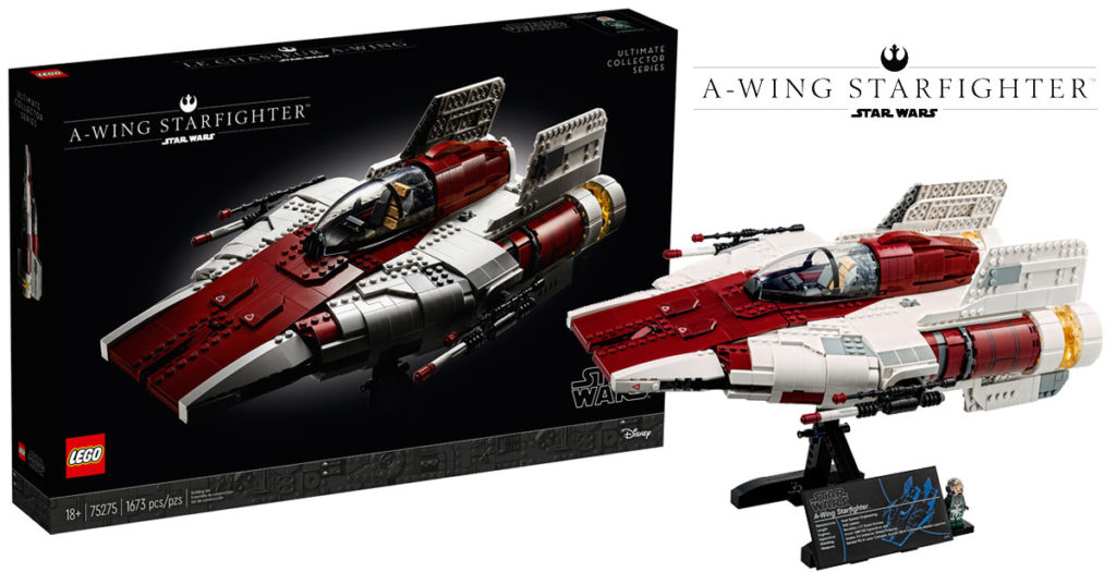 læbe Kommandør Charmerende Brickfinder - LEGO® Star Wars™ A-wing Starfighter™ (75275) Official  Announcement!