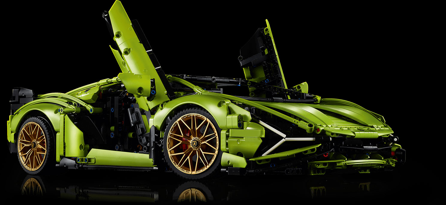 Brickfinder - LEGO Technic Lamborghini Sián FKP 37 (42115 ...