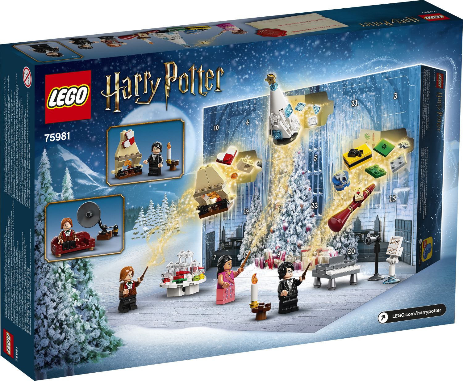 Details about   LEGO HARRY POTTER ADVENT CALENDAR CUBE WITH ALL 4 SCHOOL CREST'S SET 75964 