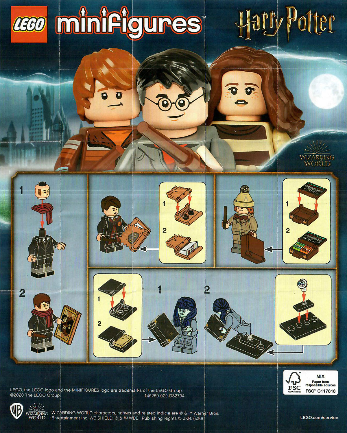 James Potter LEGO® colhp2-8 Minifigs Harry Potter 71028 