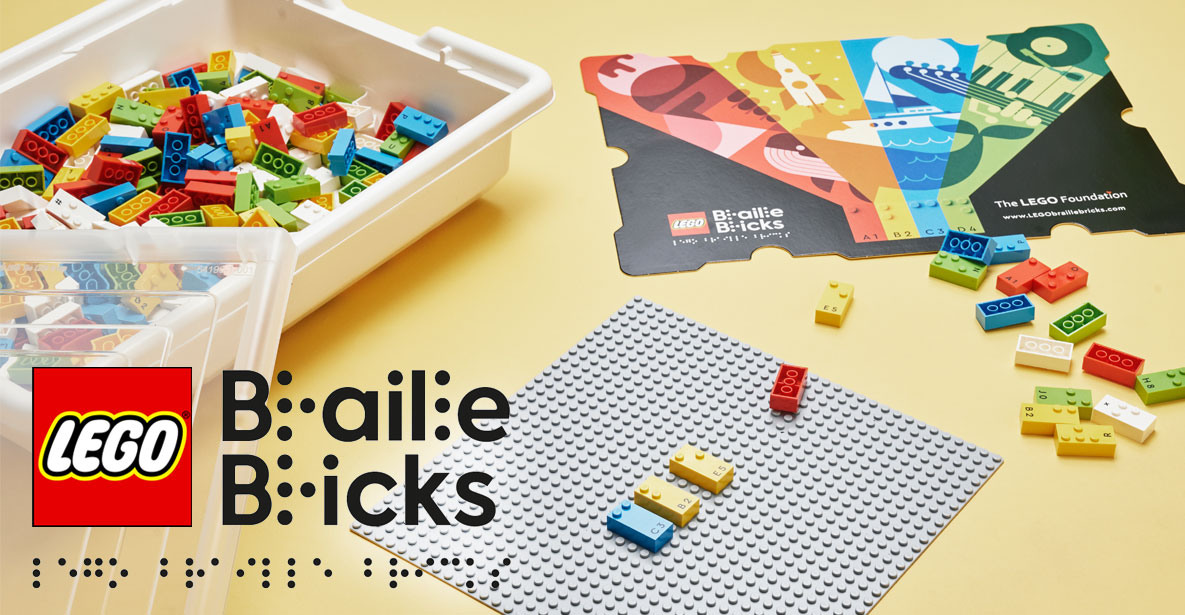 Maladroit Bitterhed Høne Brickfinder - Feel The Difference With LEGO Braille Bricks