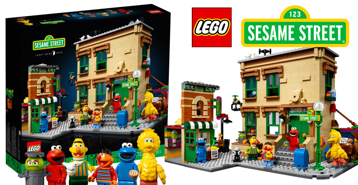 LEGO 21324 123 Sesame Street 