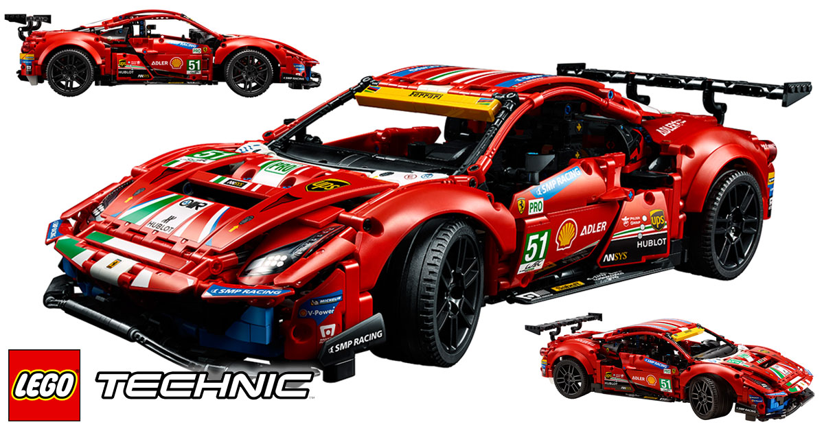 42125 BRAND NEW LEGO Ferrari 488 GTE FAST SHIPPING!