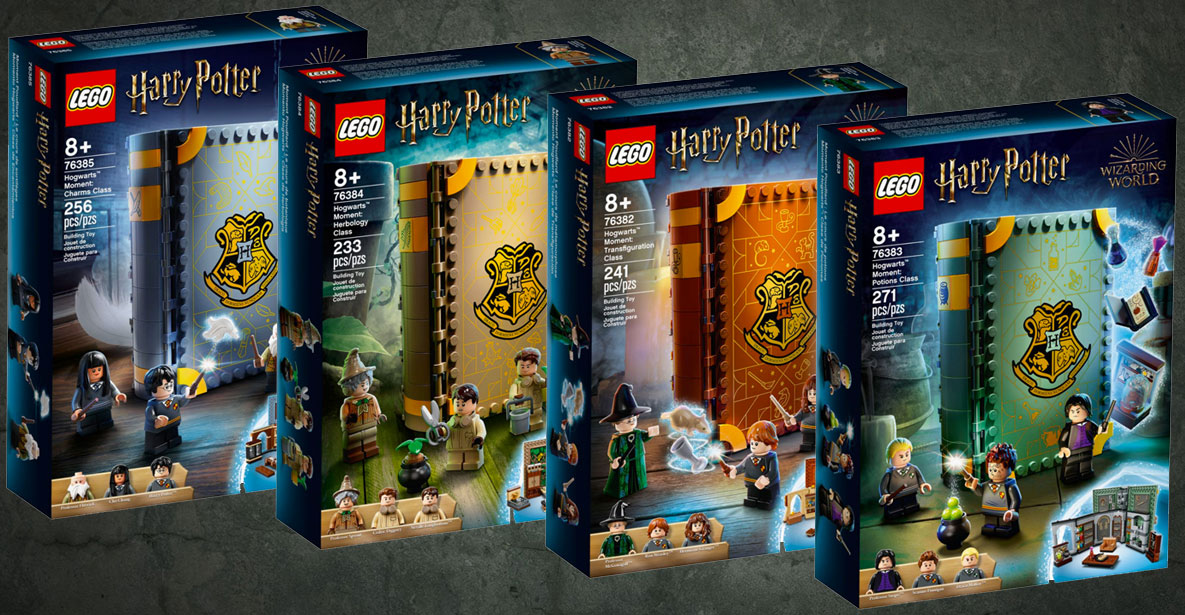 LEGO Harry Potter Hogwarts Moment: Herbology Class 76384 Professor Sprout's  Classroom in a Brick Book Playset, New 2021 (233 Pieces)