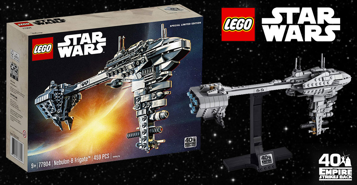 Lego Sdcc Limitado Star Wars Nebulon-B fragata 77904 Comic con un nuevo sellado 40th 