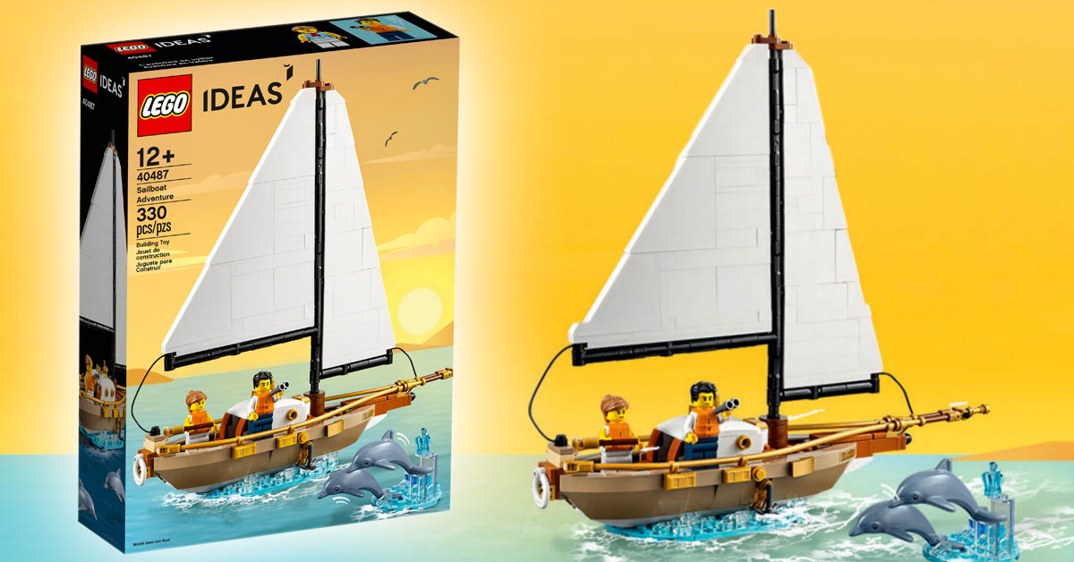 Brickfinder - LEGO Ideas Sailboat Adventure (40487) Official Images!