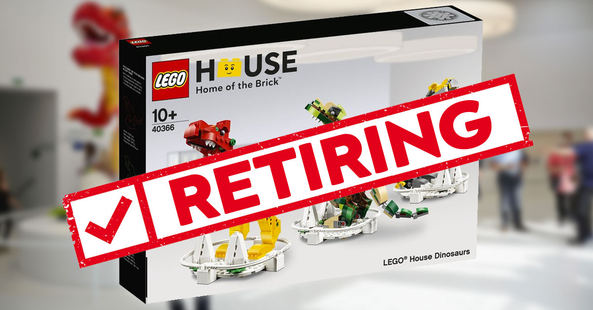 slå fredelig Integrere Brickfinder - LEGO House Dinosaurs 40366 Retiring December 2021
