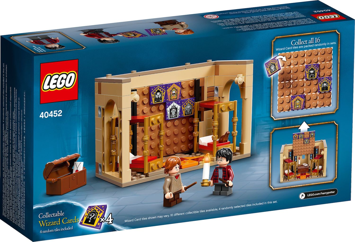 LEGO Harry Potter Hogwarts Gryffindor Dormitory 40452