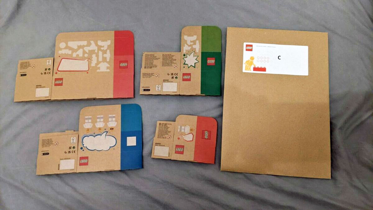 LEGO Paper Packaging 