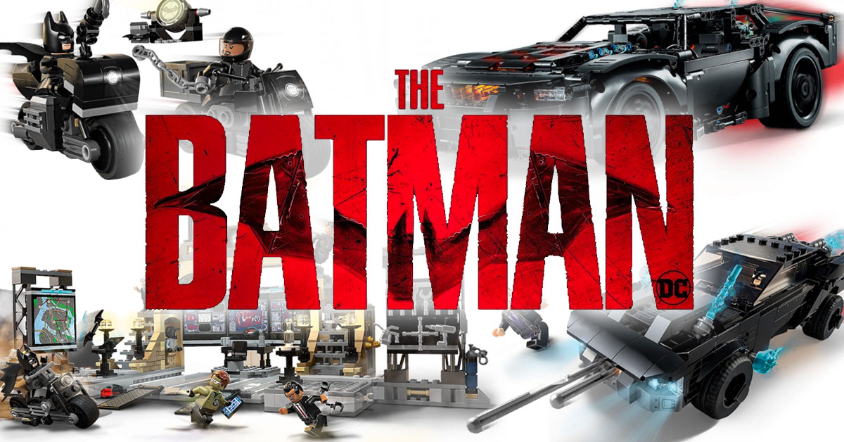 The Batman LEGO Batmobile Penguin Chase & Batcave Riddler Face-Off Sets 2022  