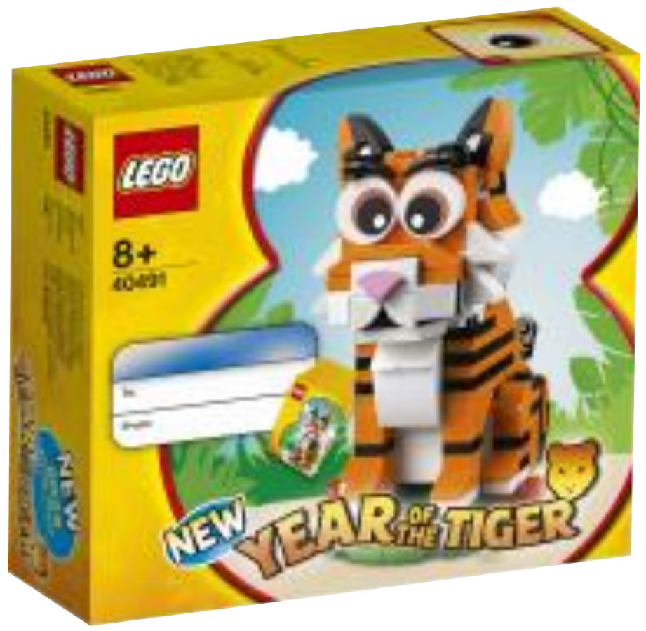 LEGO Year of The Tiger 40491 Box Art