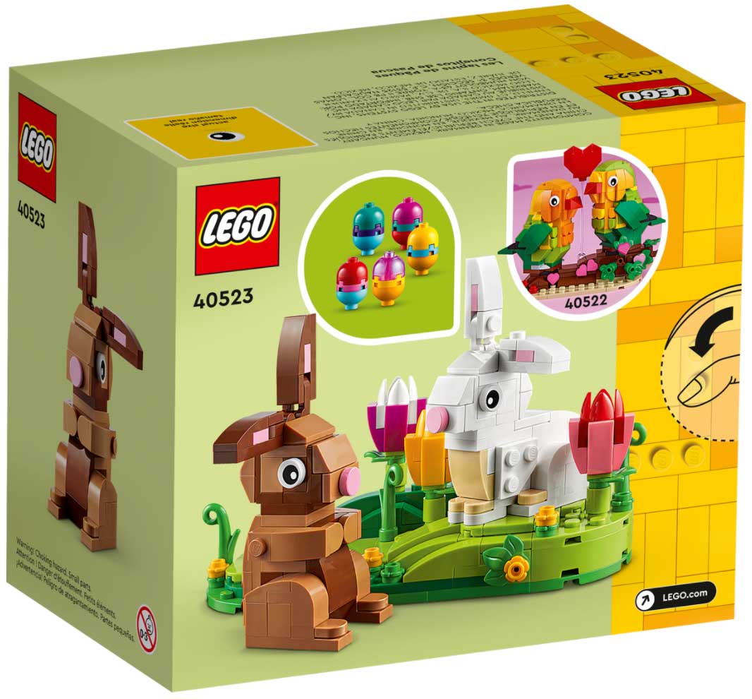 LEGO Seasonal Easter Rabbits Display 40523