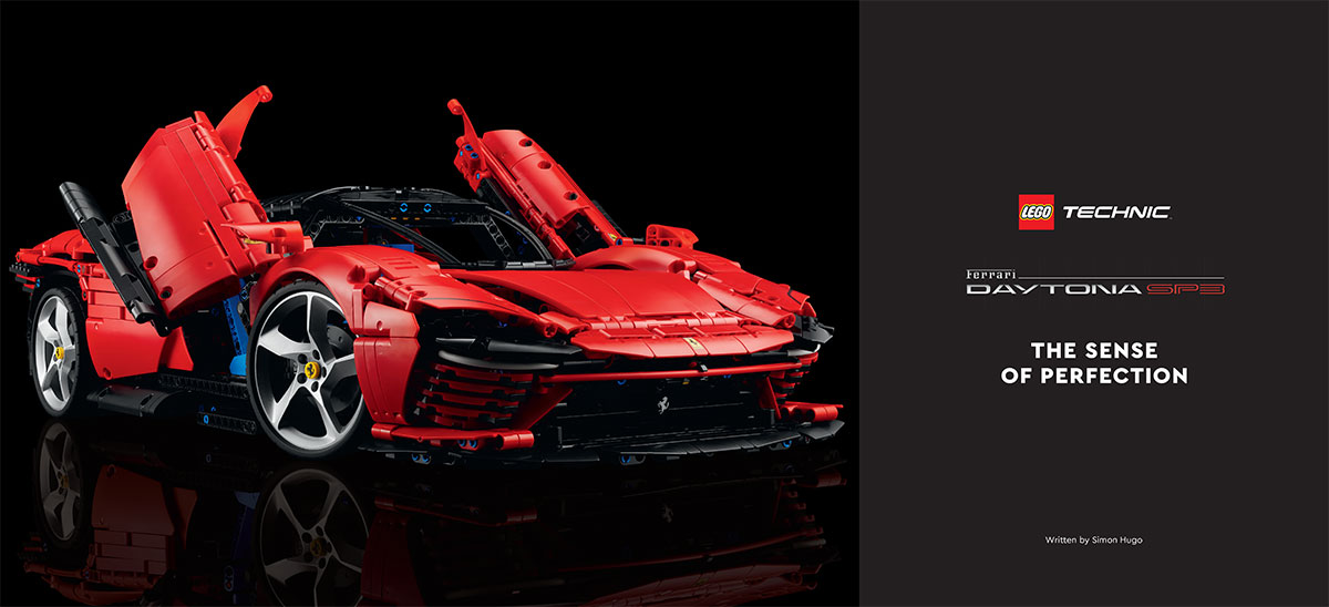 Brickfinder - LEGO Technic Ferrari Daytona SP3 42143 Official Reveal!