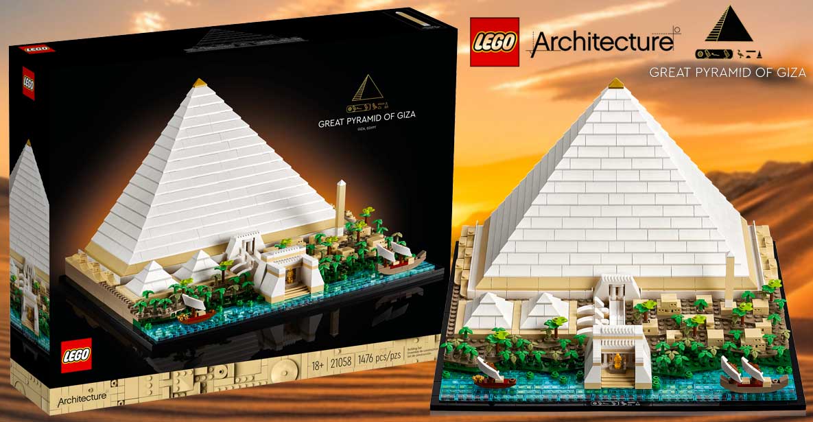 Brickfinder - LEGO Architecture Great Pyramid of Giza 21058 First