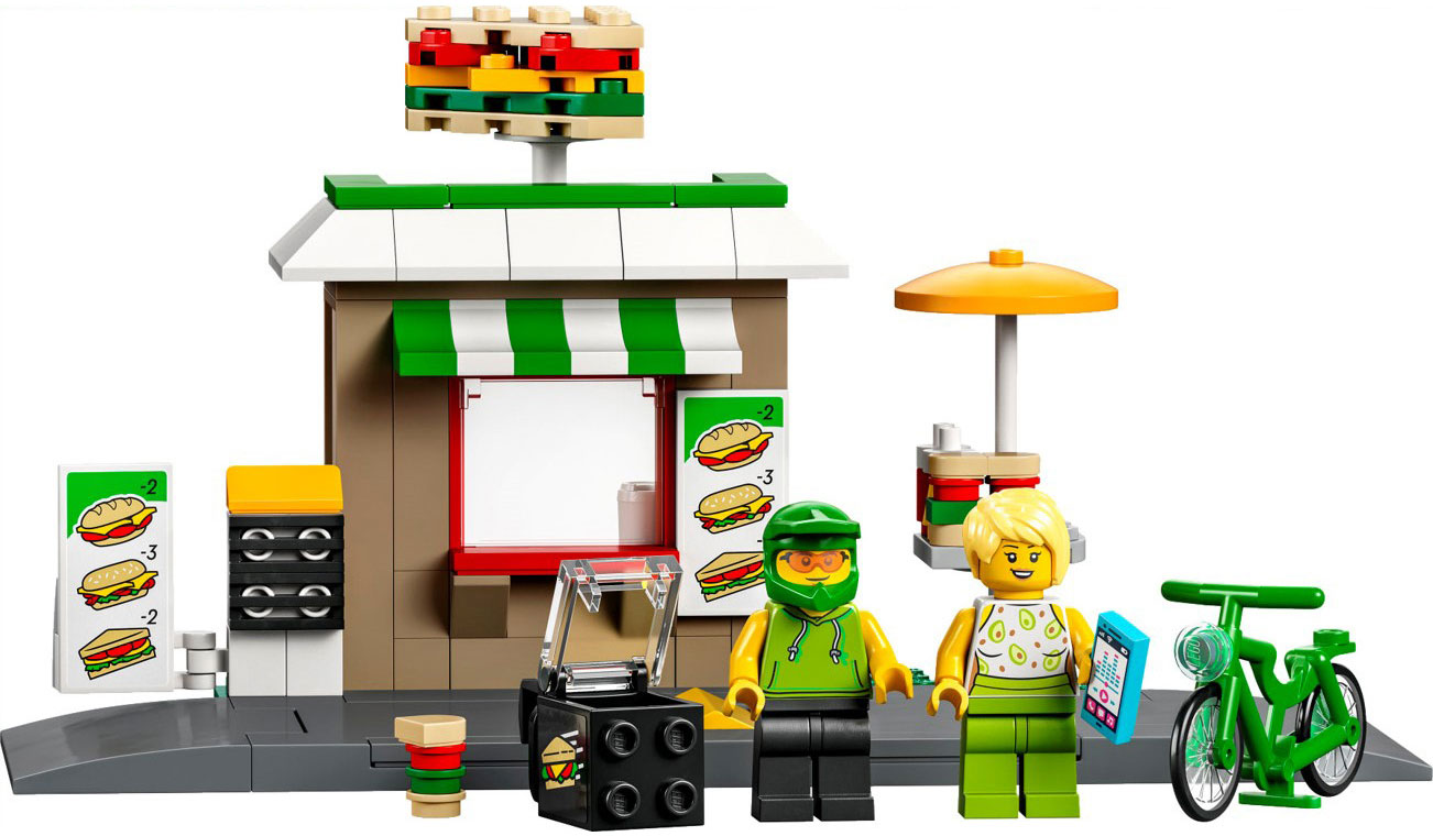LEGO City Sandwich Shop 40578