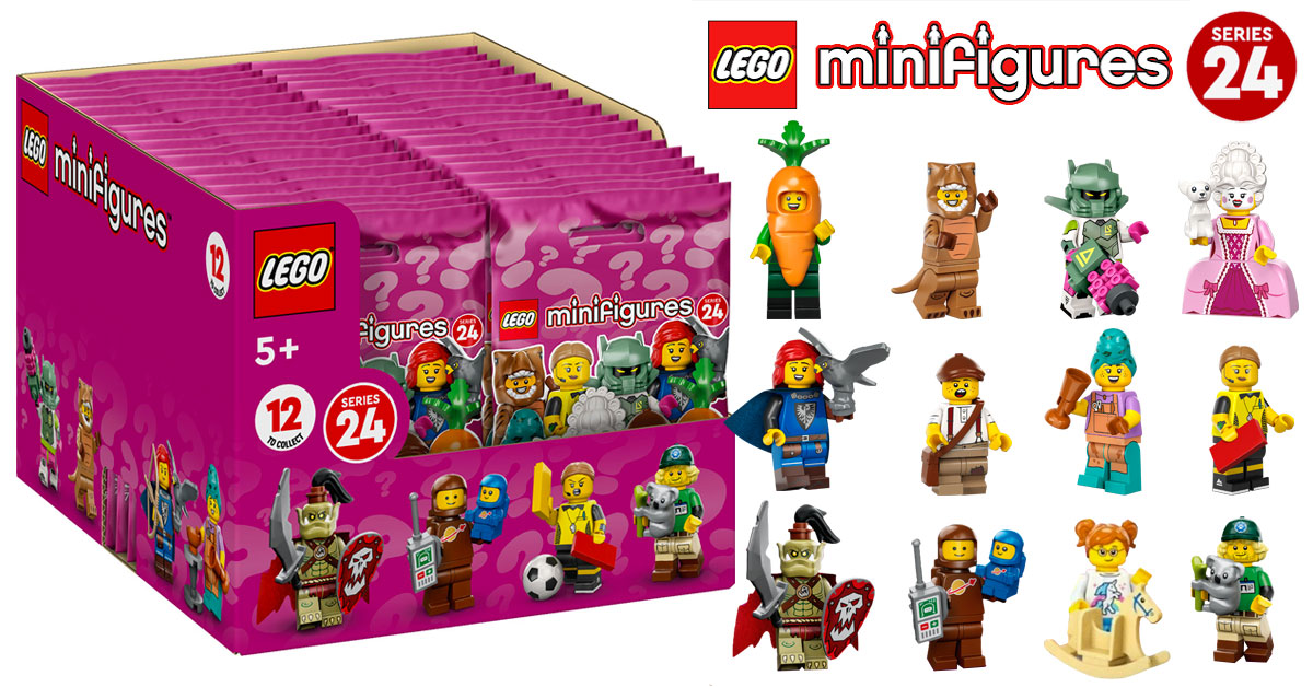 Brickfinder LEGO Collectible Minifigure Series 24 71037 First Look 