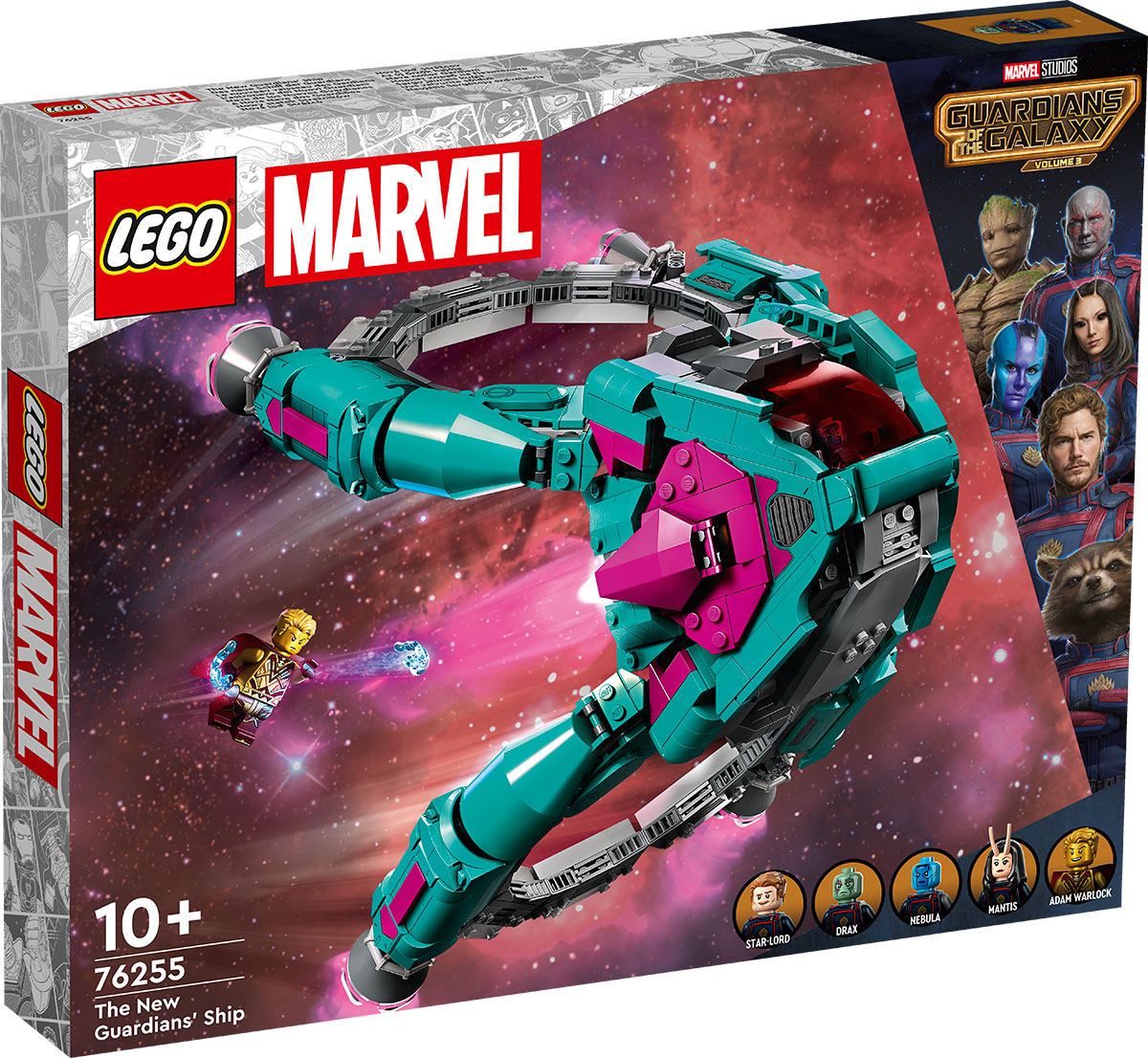 Brickfinder LEGO Marvel The New Guardians Ship 76255 01