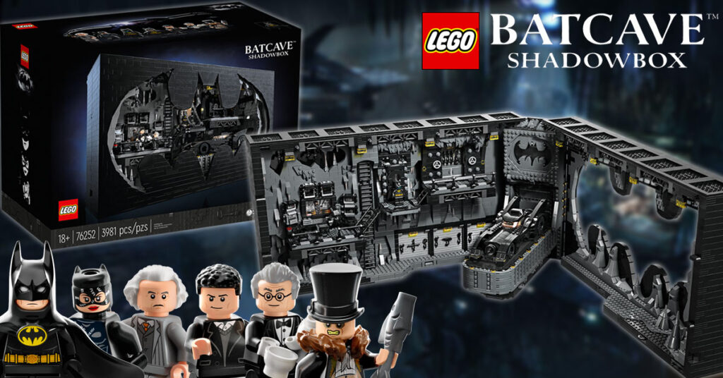 Brickfinder LEGOBatmanBatcaveShadowbox76252—000