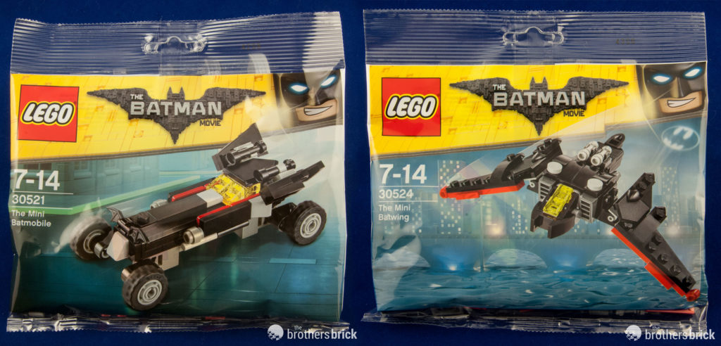 Brickfinder - LEGO Batman Movie Batmobile And Batwing Polybags Revealed