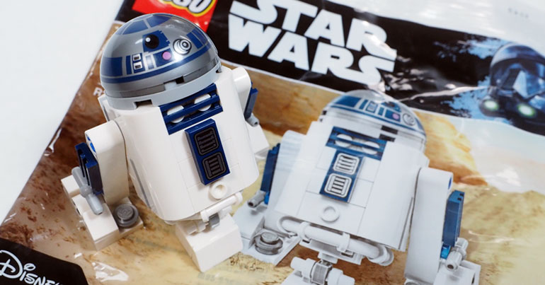 Brickfinder - Review: LEGO Star Wars R2-D2 (30611) Polybag